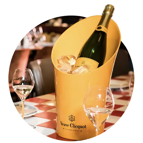 Velissima VEUVE-CLIQUOT menu Velissima VEUVE-CLIQUOT menu