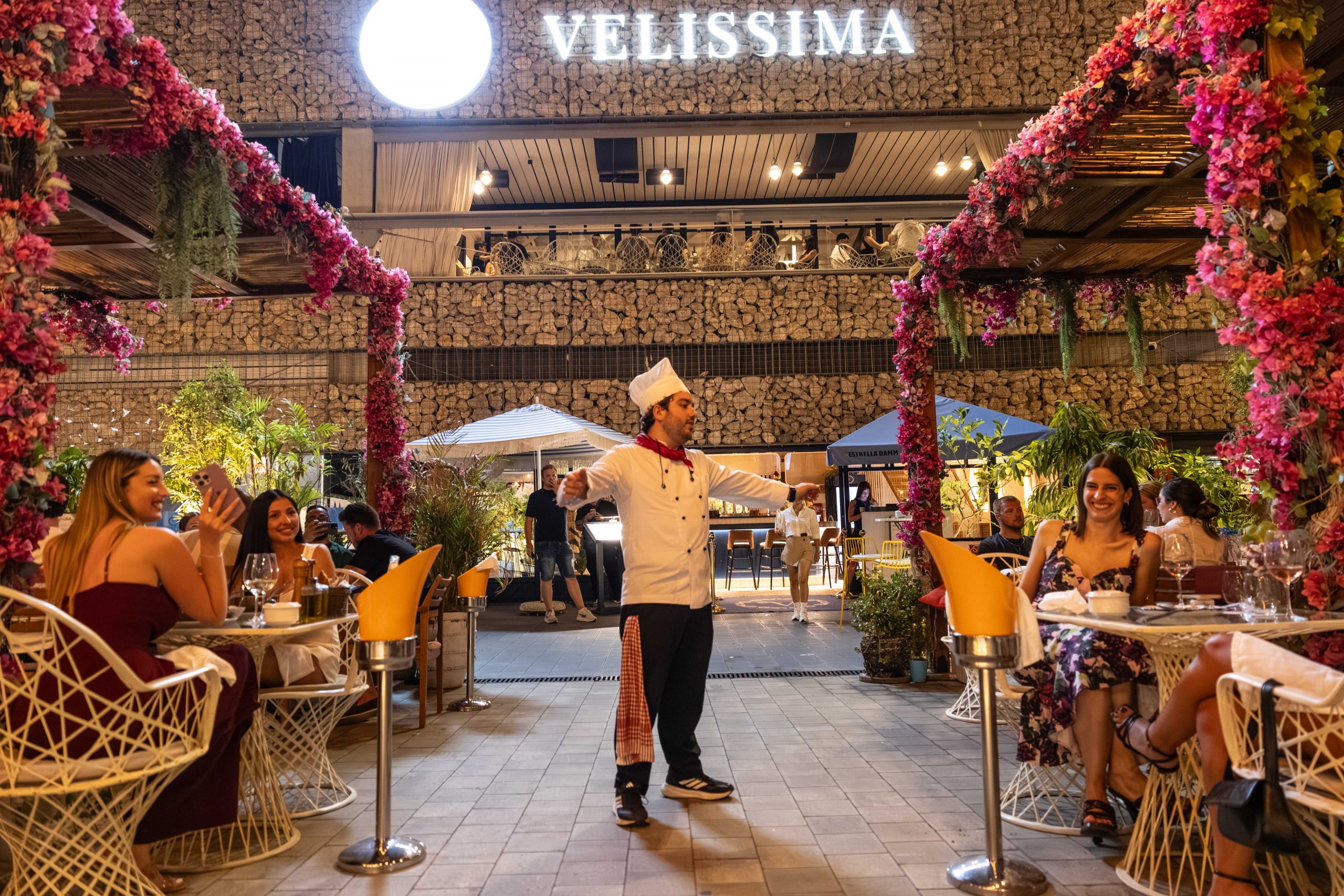 Velissima Terraza Dinner